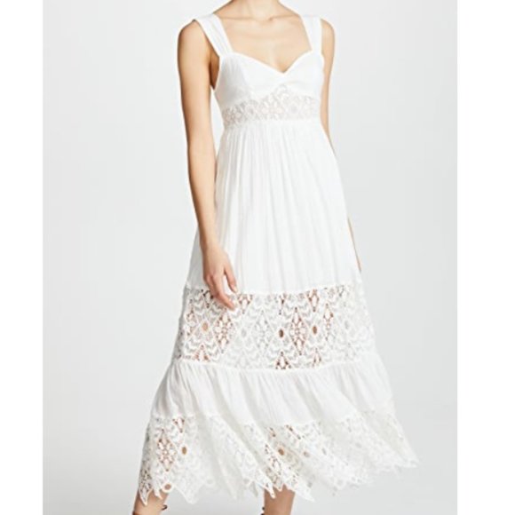 Free People Dresses & Skirts - NWT Free People Caught Your Eye Maxi Eyelet Gown